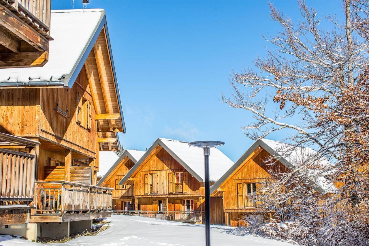 Madame Vacances Les Chalets Du Berger Premium*** La Féclaz Exterior foto