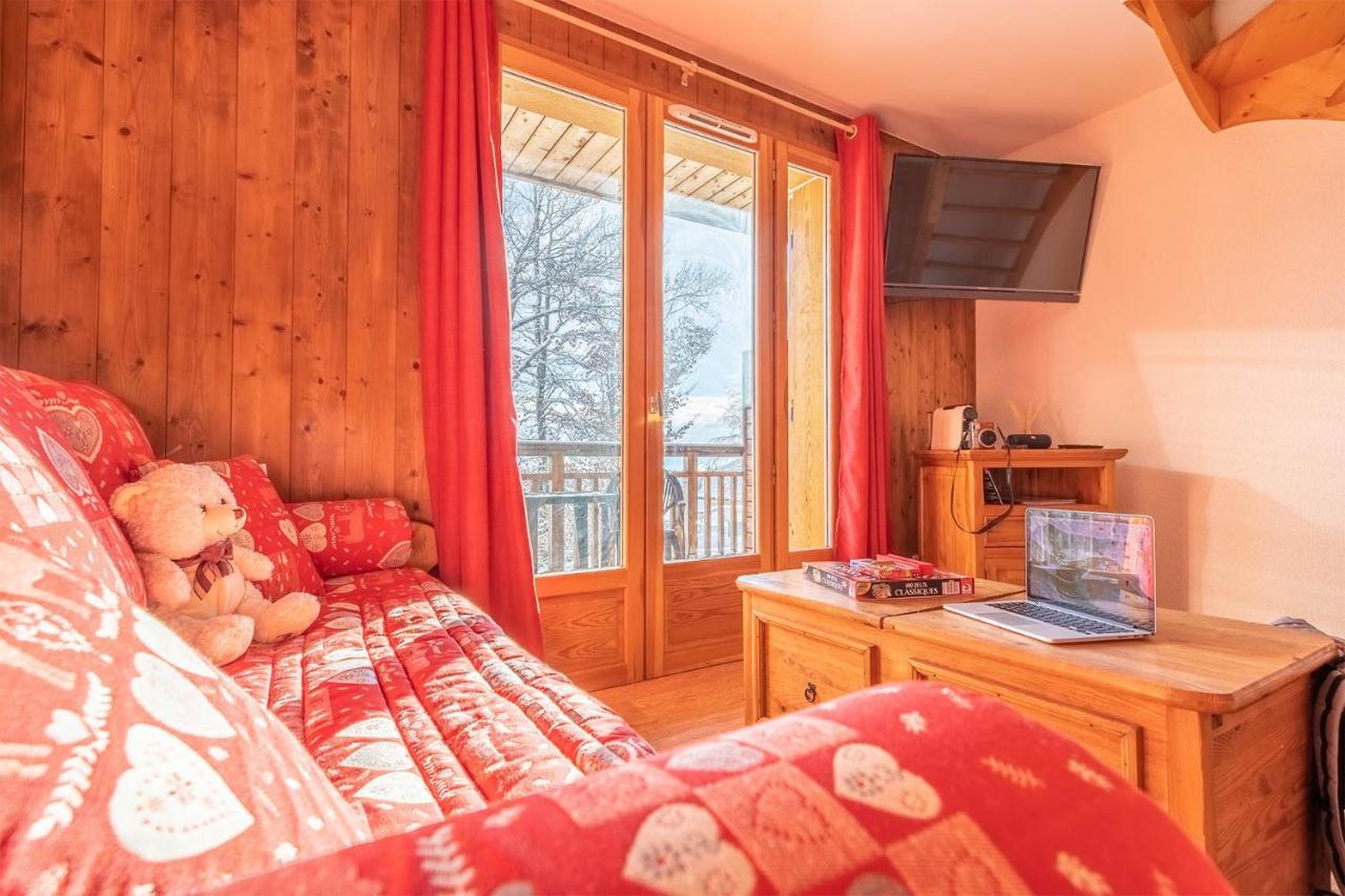 Madame Vacances Les Chalets Du Berger Premium*** La Féclaz Exterior foto