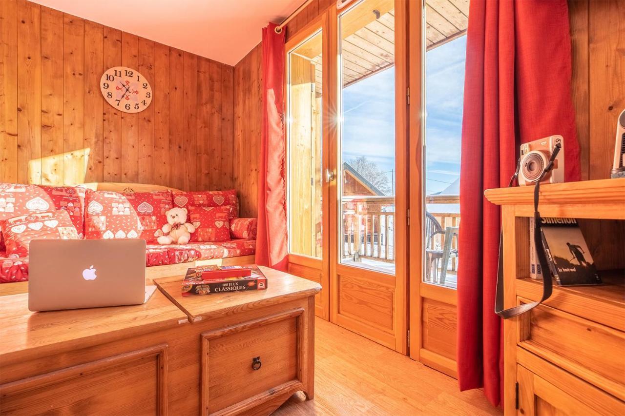 Madame Vacances Les Chalets Du Berger Premium*** La Féclaz Exterior foto