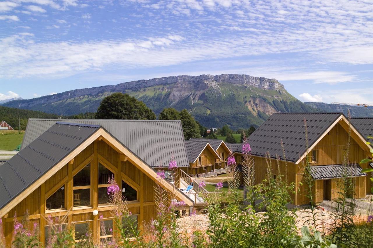 Madame Vacances Les Chalets Du Berger Premium*** La Féclaz Exterior foto