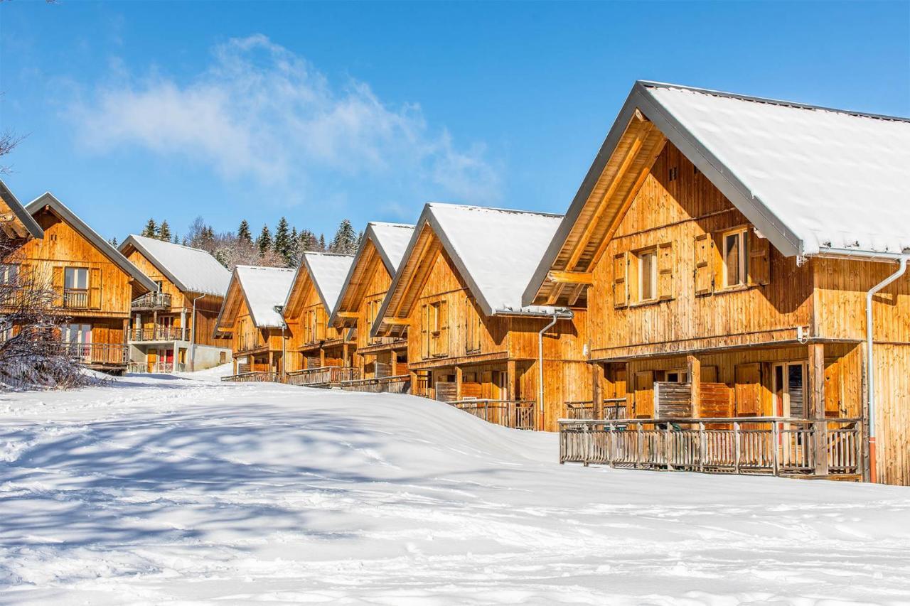 Madame Vacances Les Chalets Du Berger Premium*** La Féclaz Exterior foto